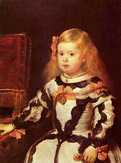 Diego Velazquez Portrat der Infantin Maria Margarita oil painting picture